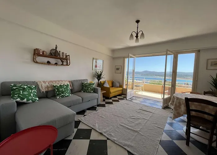 아파트 Le Marbello- Vue Mer- Plages- Commerces 르 라방두